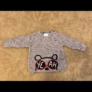 Zara boy sweater size 12 - 18 months